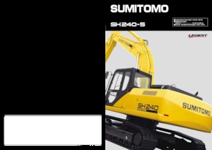 Excavadoras de orugas Sumitomo SH240-5