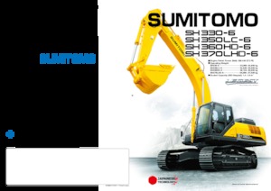 Excavadoras de orugas Sumitomo SH350LC-6