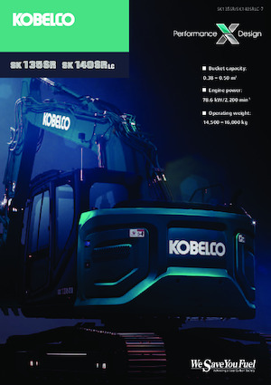 Excavadoras de orugas Kobelco SK 135 SR 7