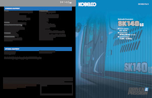 Excavadoras de orugas Kobelco SK 140 LC 8