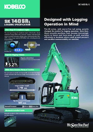 Excavadoras de orugas Kobelco SK 140 SRL 5