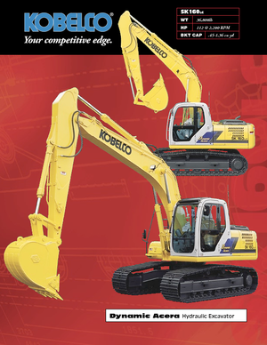 Excavadoras de orugas Kobelco SK 160 LC-IV