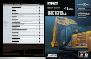 Excavadoras de orugas Kobelco SK 170 LC 11