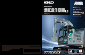 Excavadoras de orugas Kobelco SK 210 HLC 10