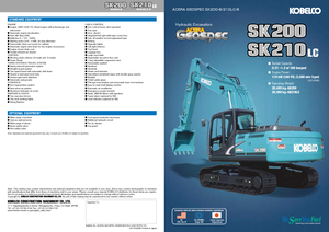 Excavadoras de orugas Kobelco SK 210 LC
