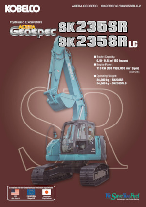 Excavadoras de orugas Kobelco SK 235 SR 2