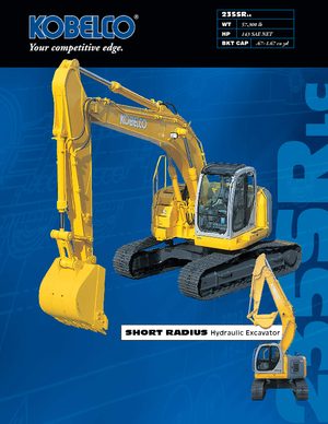 Excavadoras de orugas Kobelco SK 235 SR NLC