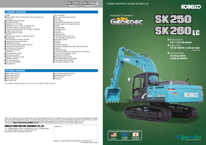 Excavadoras de orugas Kobelco SK 260-8 LC