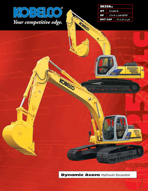 Excavadoras de orugas Kobelco SK 250 LC DA