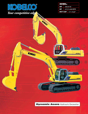 Excavadoras de orugas Kobelco SK 480 LC