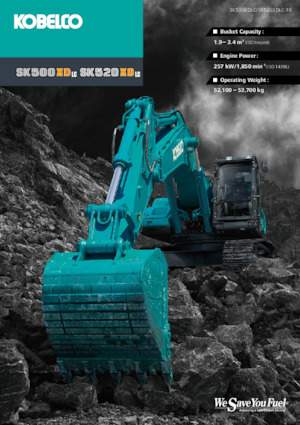 Excavadoras de orugas Kobelco SK 500 XDLC