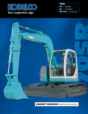 Excavadoras de orugas Kobelco SK 70 SR
