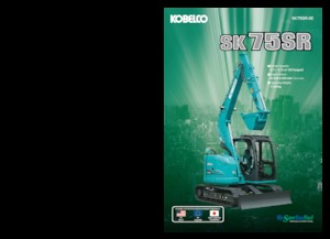 Excavadoras de orugas Kobelco SK 75 SR 3