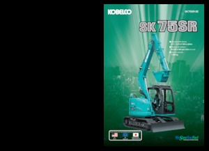 Excavadoras de orugas Kobelco SK 75 SR 3