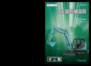 Excavadoras de orugas Kobelco SK 85 MSRN 3