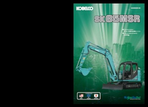 Excavadoras de orugas Kobelco SK 85 MSRN 3