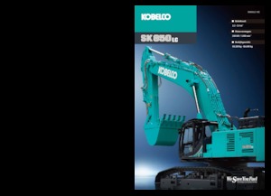Excavadoras de orugas Kobelco SK 850 LC 10E 