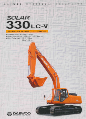 Excavadoras de orugas Daewoo SOLAR 330LC-V