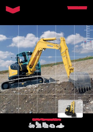 Excavadoras de orugas Yanmar SV 100-2 CR