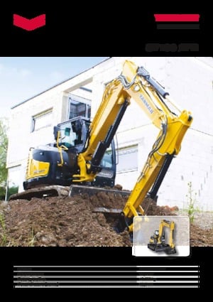 Excavadoras de orugas Yanmar SV 100-2 PBCR