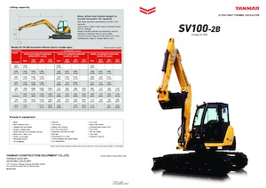 Excavadoras de orugas Yanmar SV 100