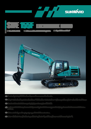 Excavadoras de orugas Sunward SWE155F