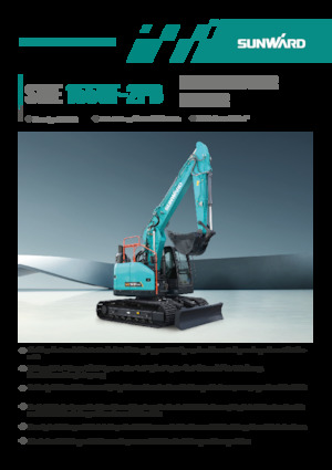 Excavadoras de orugas Sunward SWE155UF-2PB
