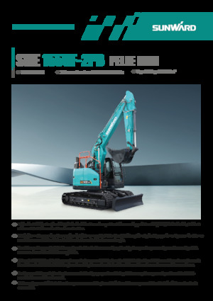 Excavadoras de orugas Sunward SWE155UF-2PB