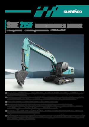 Excavadoras de orugas Sunward SWE215F
