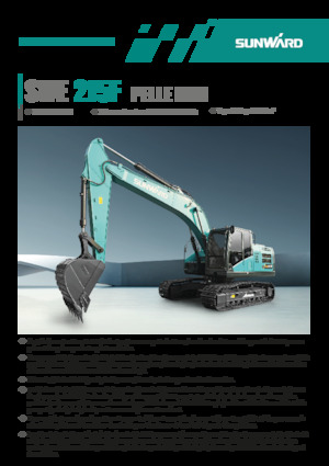Excavadoras de orugas Sunward SWE215F