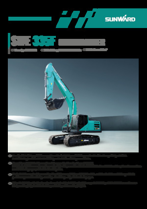 Excavadoras de orugas Sunward SWE335F