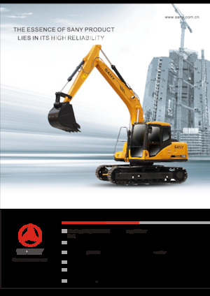 Excavadoras de orugas Sany SY135C