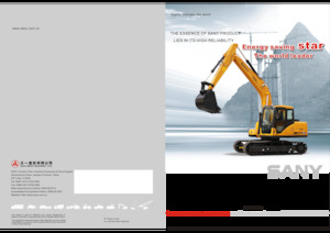 Excavadoras de orugas Sany SY135C8B