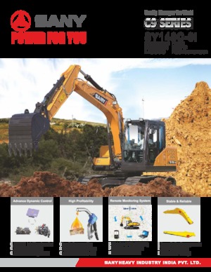 Excavadoras de orugas Sany SY140C-9i