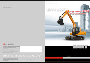 Excavadoras de orugas Sany SY200C