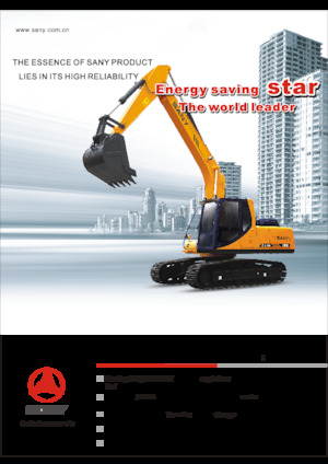 Excavadoras de orugas Sany SY210C