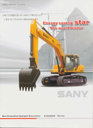Excavadoras de orugas Sany SY230C8B