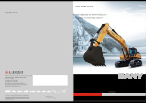 Excavadoras de orugas Sany SY420C