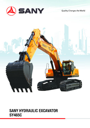 Excavadoras de orugas Sany SY465C