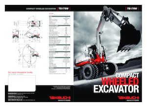 Excavadoras de orugas Takeuchi TB 175