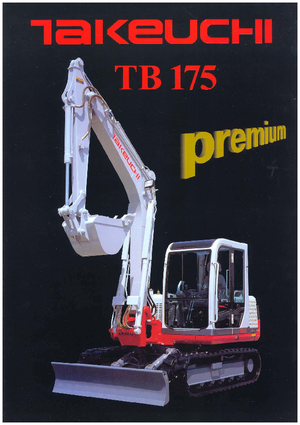 Excavadoras de orugas Takeuchi TB 175 CV