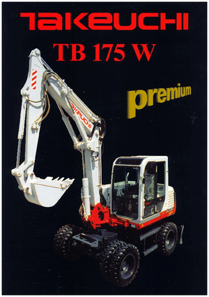 Excavadoras de orugas Takeuchi TB 175