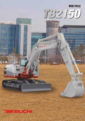 Excavadoras de orugas Takeuchi TB 2150 C