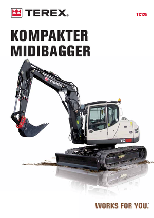 Excavadoras de orugas Terex TC 125