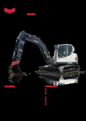 Excavadoras de orugas Terex TC 85