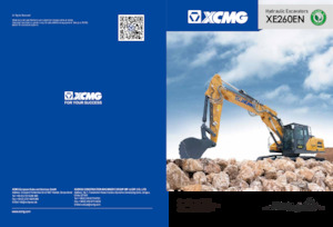 Excavadoras de orugas XCMG XE260EN Double Boom
