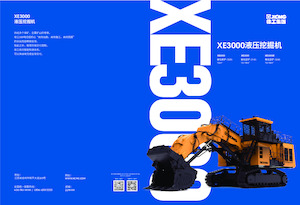 Excavadoras de orugas XCMG XE3000