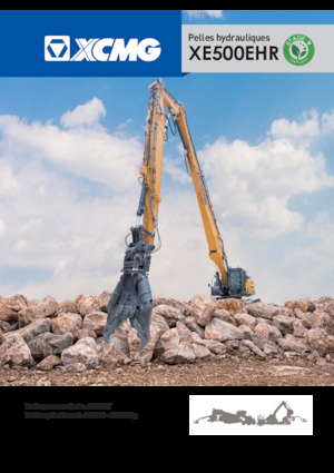 Excavadoras de orugas XCMG XE500EHR 