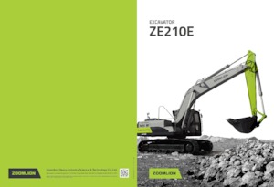 Excavadoras de orugas Zoomlion ZE210E