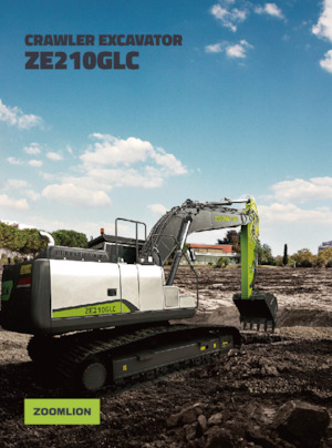 Excavadoras de orugas Zoomlion ZE210GLC